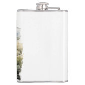 有名なランドマークデザイン フラスク (裏面)