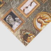 有名なルネッサンスアートフレームアンティークデクページ 薄葉紙 (詳細)