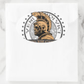 有名なローマンセンチュリオンのルシウス・ヴォレノ 楕円形シール (バッグ)