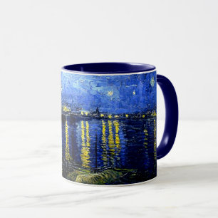 有名なローンの星の夜絵画の マグカップ