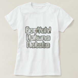 有名なヴィンテージブヤハクナマタデザイナーT Tシャツ