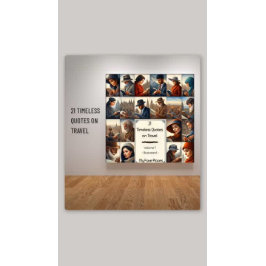 有名な人々によるタイムレスな旅行引用文(写真) カレンダー