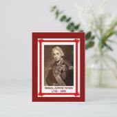 有名な人々，ホレイショ・ネルソン提督1758年～1805年 ポストカード (スタンド正面)