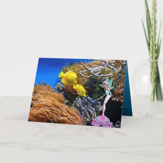 有名な人魚 カード (正面)