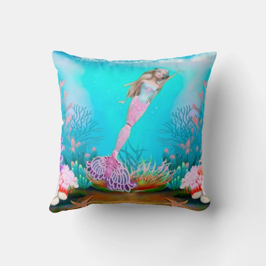 有名な人魚 クッション (裏面)