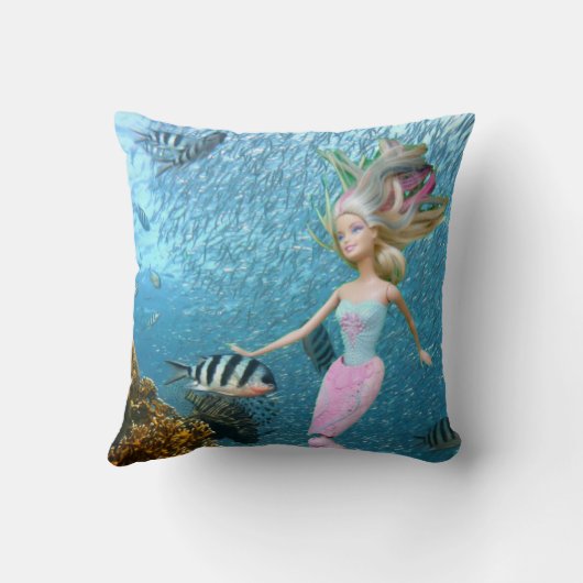 有名な人魚 クッション (裏面)