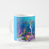 有名な人魚 コーヒーマグカップ (正面左)