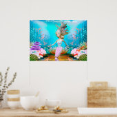 有名な人魚 ポスター (キッチン)