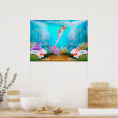 有名な人魚 ポスター (キッチン)