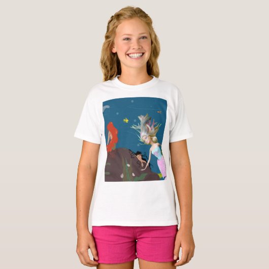 有名な人魚 Tシャツ (正面フル)