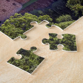 有名な城の台なし、ハイデルベルク、ドイツ ジグソーパズル (側面)