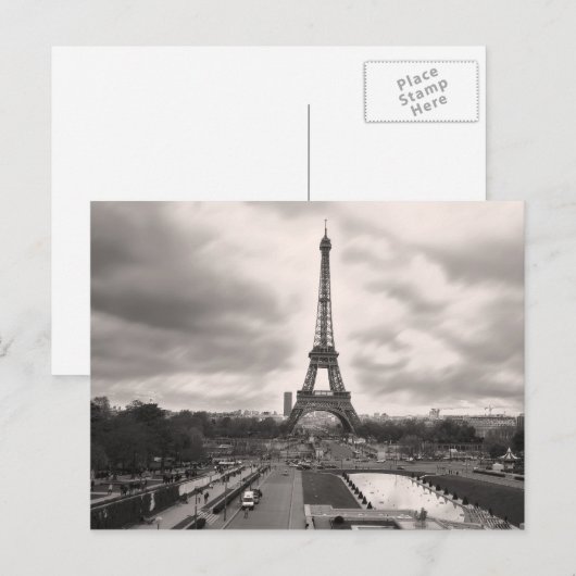 有名な塔 ポストカード (正面/裏面)