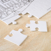 有名な建物 ジグソーパズル (側面)