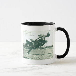 有名な強く反対するBronc 5分 マグカップ