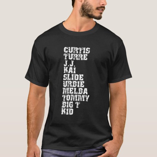有名な影響力のあるジャズトロンボーン選手リスト Tシャツ (正面)