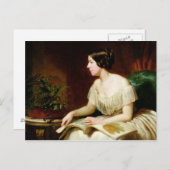 有名な恋しく思植物学者アン・プラット ポストカード (正面/裏面)