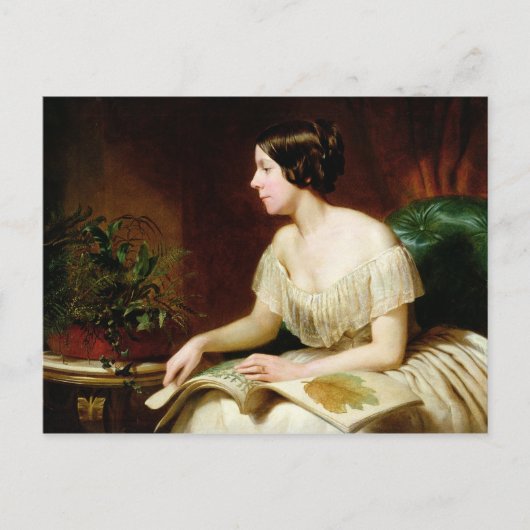 有名な恋しく思植物学者アン・プラット ポストカード (正面)