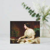 有名な恋しく思植物学者アン・プラット ポストカード (スタンド正面)