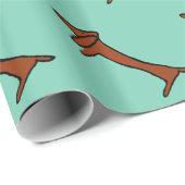 有名な抽象芸術ダシュント ラッピングペーパー (ロールコーナー)