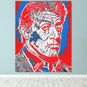 有名な抽象芸術ピープルプロジェクト3 キャンバスプリント (インサイチュ (ウッドフロア))