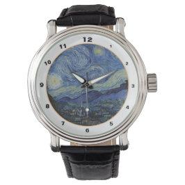 有名な星空の夜&ファンゴッホ/ヴィンテージアート 腕時計
