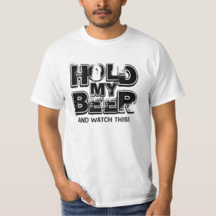 有名な最後の単語-私のビールを…握って下さい Tシャツ