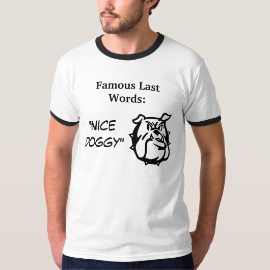 有名な最後はコレクションを言い表わします Tシャツ (正面)