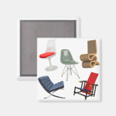 有名な椅子 マグネット (正面/裏面)