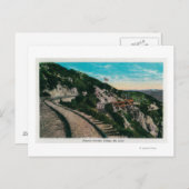 有名な環状橋ローエマウンカリフォルニア州ローエ ポストカード (正面/裏面)