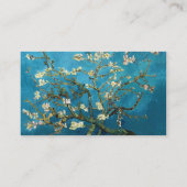 有名な素晴らしアート開花アーモンドツリー 名刺 (裏面)
