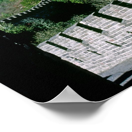 有名な素晴らし中国の壁 – アジアの北京 ポスター (角)