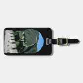 有名な素晴らし中国の壁 – アジアの北京 ラゲッジタグ (正面横)