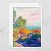 有名な絵を描アンリ・エドモンド・クロス 招待状 (正面/裏面)