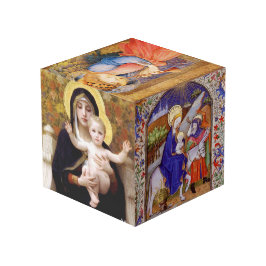 有名な絵画におけるイエスの出生 フォトキューブ