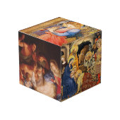 有名な絵画におけるイエスの出生 フォトキューブ (正面アングル)