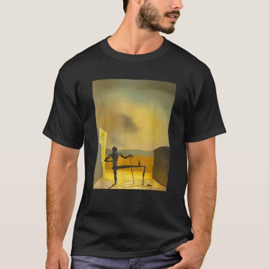有名な絵画のイラスト Tシャツ (正面)