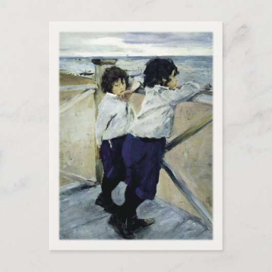 有名な絵画のポストカード ポストカード (正面)