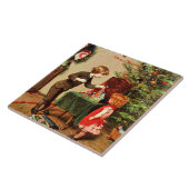 有名な絵画クリスマス タイル (側面)