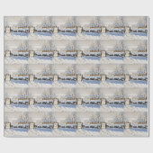 有名な芸術素晴らしのマグピ絵画ーは ラッピングペーパー (フラット)