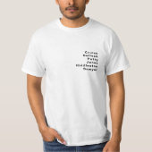  有名な苗字 カスタム 編集可能 姓 リスト 06B Tシャツ (正面)