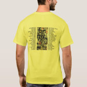 有名な詩人 Tシャツ (裏面)