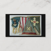 有名な連合軍旗-プレート1 - 名刺 (裏面)