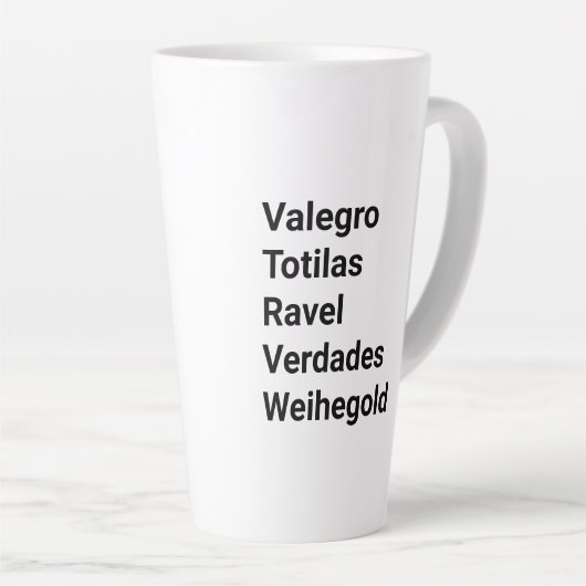 有名な馬蹄馬の名前は馬術 カフェラテマグ (右アングル)