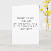 有名な「30人の女性」引用文 カード (黄色い花)