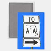 有名なA1A標識 マグネット (正面/裏面)