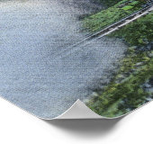 有名なCog鉄道の景色 ポスター (角)