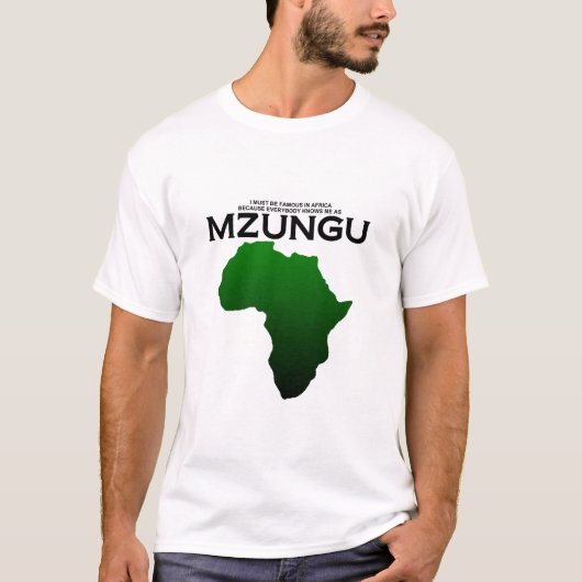 有名なmzungu 42 tシャツ (正面)