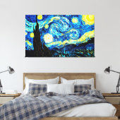有名なVincent van 絵画ゴッホのStarry Night キャンバスプリント (インサイチュ (寝室))