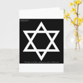 有名なYiddish知恵引用文ギフトティースマグカード カード (黄色い花)