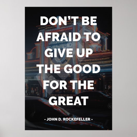 有名やる気を起こさせるで感動的引用文 ポスター (正面)